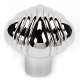 Venetian A1501-PC Knob Traditional 1-1/4-in in Polished Chrome