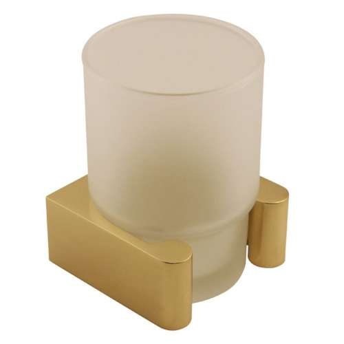 Transitional Tumbler Holder 2-3/4-in in Polished Brass