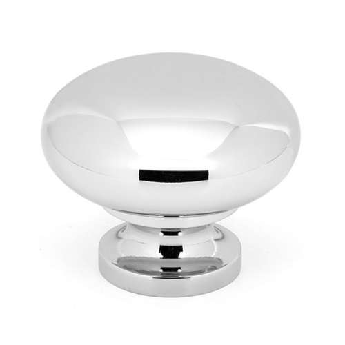 A1135-PC Knob Traditional 1-1/2-in in Polished Chrome