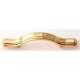 Geometric A1516-3-PB Pull Transitional in Polished Brass