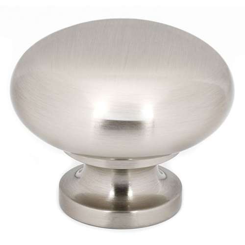 A1135-SN Knob Traditional 1-1/2-in in Satin Nickel