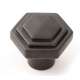 Geometric A1535-BRZ Knob Transitional 1-1/4-in in Bronze