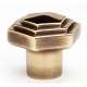 Geometric A1535-PA Knob Transitional 1-1/4-in in Polished Antique