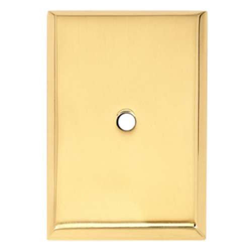 Escutcheon Backplate Escutcheons 1-7/8-in in Polished Brass