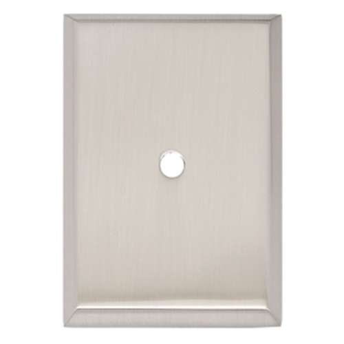 Escutcheon Backplate Escutcheons 1-7/8-in in Satin Nickel