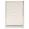 Escutcheon Backplate Escutcheons 2-1/4-in in Polished Nickel