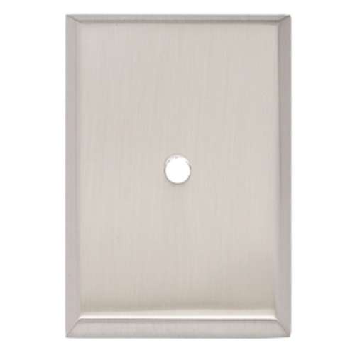 Escutcheon Backplate Escutcheons 2-1/4-in in Satin Nickel