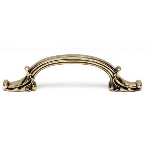 Ornate A3650-PA Pull Traditional in Polished Antique