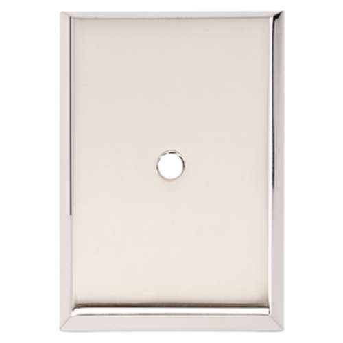 Escutcheon Backplate Escutcheons 2-5/8-in in Polished Nickel