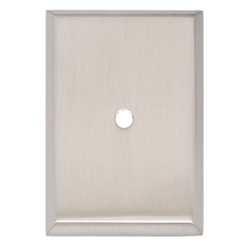 Escutcheon Backplate Escutcheons 2-5/8-in in Satin Nickel