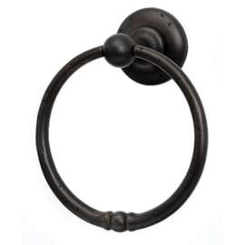 Bath Rustic Towel Ring 6-in