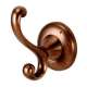 Bath Robe Hook Rustic in Rust Bronze
