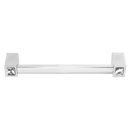 C718-6 Contemporary Crystal Crystal Pull Modern