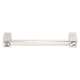 Crystal Pull Modern in Polished Nickel