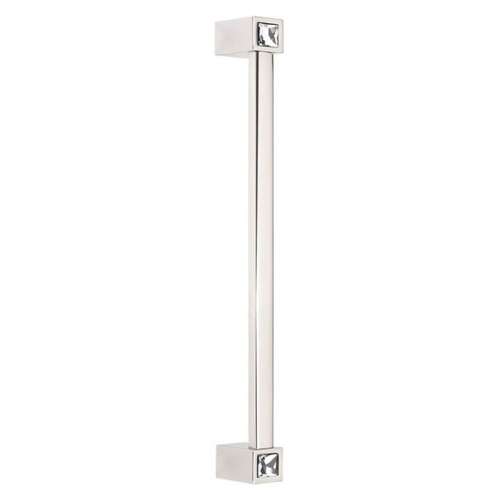 Contemporary Crystal CD718-8-PN Appliance Pull Modern in Polished Nickel