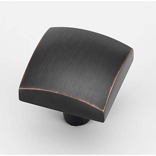 Knob Modern 1-1/4-in in Venetian Bronze