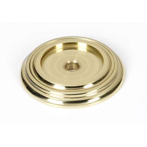 Charlie's Collection A616-14-PB Backplate Transitional 1-1/4-in in Polished Brass
