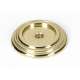 Charlie's Collection A616-14-PB Backplate Transitional 1-1/4-in in Polished Brass