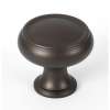 Charlie's Collection A626-14-CHBRZ Knob Transitional 1-1/4-in in Chocolate Bronze