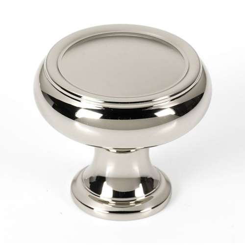 Charlie's Collection A626-14-PN Knob Transitional 1-1/4-in in Polished Nickel