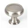 Charlie's Collection A626-14-SN Knob Transitional 1-1/4-in in Satin Nickel