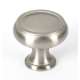 Charlie's Collection A626-14-SN Knob Transitional 1-1/4-in in Satin Nickel