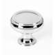 Charlie's Collection A626-38-PC Knob Transitional 1-1/2-in in Polished Chrome