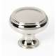 Charlie's Collection A626-38-PN Knob Transitional 1-1/2-in in Polished Nickel