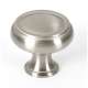 Charlie's Collection A626-38-SN Knob Transitional 1-1/2-in in Satin Nickel