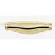 Charlie's Collection A626-4-PB Cup Pull Transitional in Polished Brass