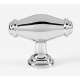 Knob Transitional 1-3/4-in in Polished Chrome