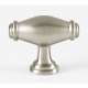 Knob Transitional 1-3/4-in in Satin Nickel
