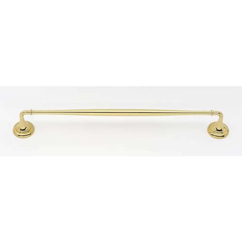 Charlie's Collection A6720-18-PB Towel Bar Transitional in Polished Brass