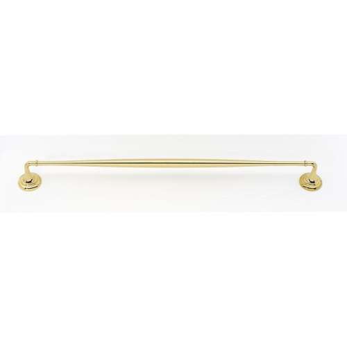 Charlie's Collection A6720-24-PB Towel Bar Transitional in Polished Brass