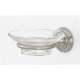 Soap Dish Transitional in Satin Nickel