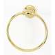 Charlie's Collection A6740-PB Towel Ring Transitional 6-in in Polished Brass