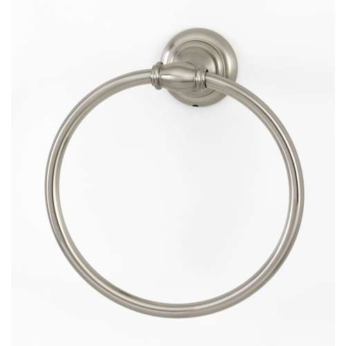 Charlie's Collection A6740-SN Towel Ring Transitional 6-in in Satin Nickel