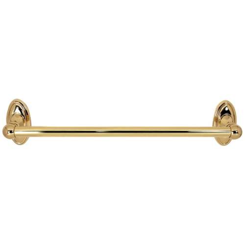 Classic Traditional A8020-12-PB Towel Bar Traditional in Polished Brass
