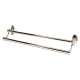 Classic Traditional A8025-24-PC Double Towel Bar Traditional in Polished Chrome