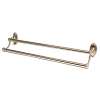 Classic Traditional A8025-24-SN Double Towel Bar Traditional in Satin Nickel
