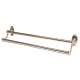 Classic Traditional A8025-24-SN Double Towel Bar Traditional in Satin Nickel