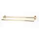Classic Traditional A8025-30-PB Double Towel Bar Traditional in Polished Brass