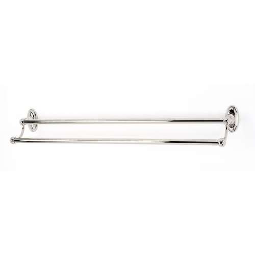 Classic Traditional A8025-30-PN Double Towel Bar Traditional in Polished Nickel