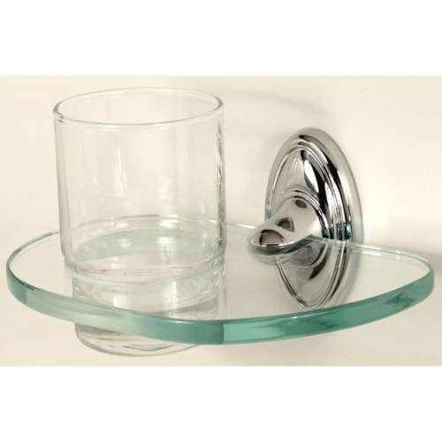 Traditional Tumbler Holder 6-5/8-in in Polished Chrome