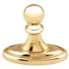Classic Traditional A8080-PB Robe Hook Traditional in Polished Brass