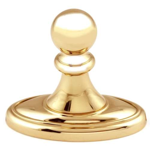 Classic Traditional A8080-PB Robe Hook Traditional in Polished Brass
