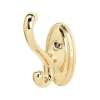 Classic Traditional A8099-PB Robe Hook Traditional in Polished Brass