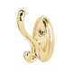 Classic Traditional A8099-PB Robe Hook Traditional in Polished Brass