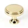 Knob Transitional 1-1/4-in in Polished Brass