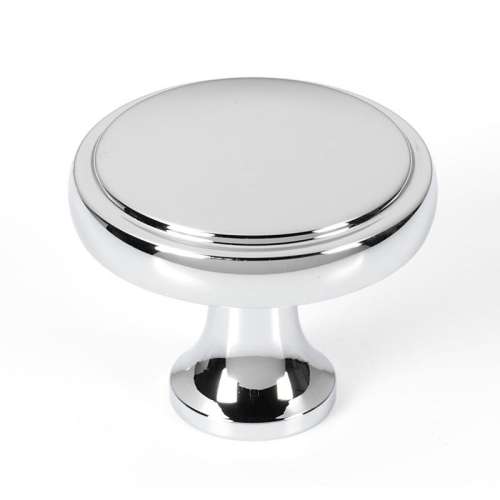 Knob Transitional 1-1/4-in in Polished Chrome
